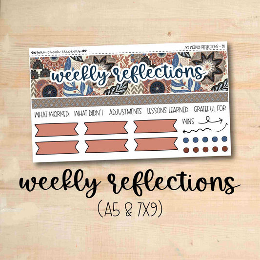 WR-191 || BIG DREAMS 7x9 and A5 MakseLife Weekly Reflections