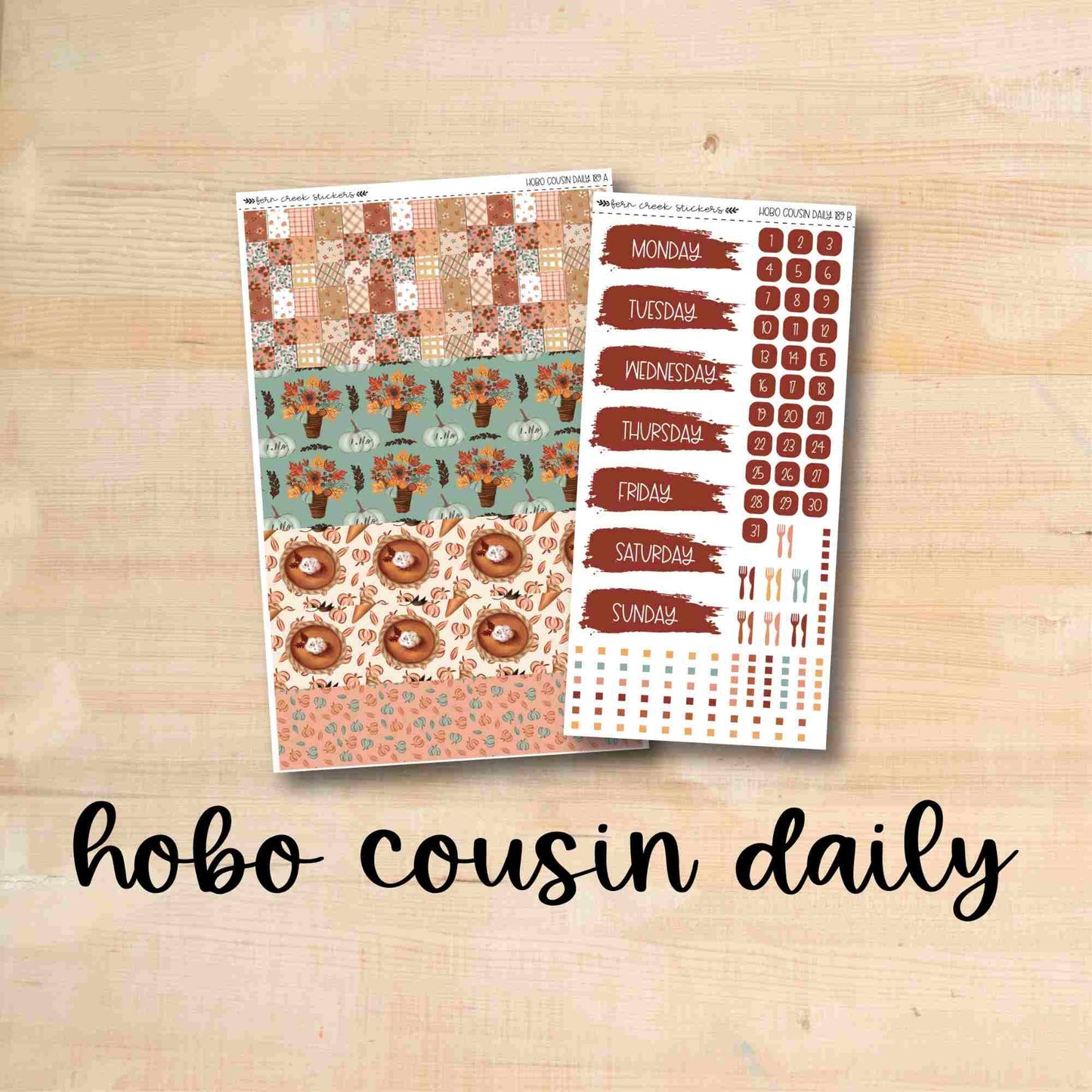HC Daily 189 || GATHER Hobonichi Cousin Daily Kit