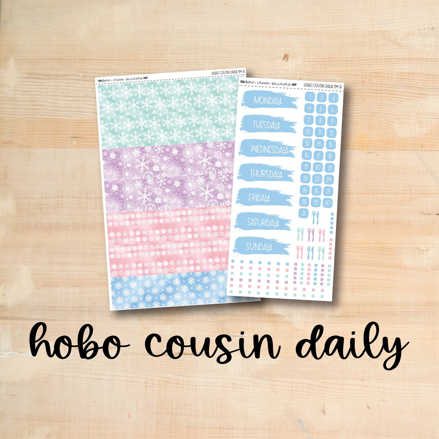 HC Daily 194 || WINTER MAGIC Hobonichi Cousin Daily Kit