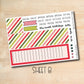 7X9 ML-193 || VINTAGE CHRISTMAS 7x9 MakseLife December Monthly Kit