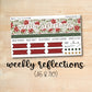 WR-192 || CHRISTMAS CHEER 7x9 and A5 MakseLife Weekly Reflections