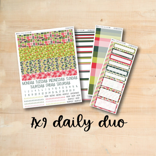 7x9 Daily Duo 193 || VINTAGE CHRISTMAS 7x9 Daily Duo Kit