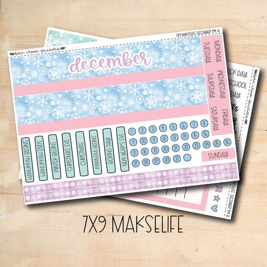 7X9 ML-194 || WINTER MAGIC 7x9 MakseLife December Monthly Kit