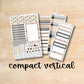 CV 196 || MIDNIGHT PARTY Erin Condren A5 Compact Vertical Kit
