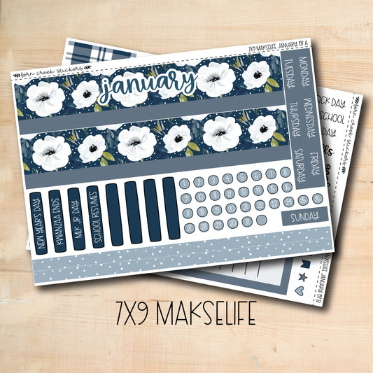 7X9 ML-197 || WINTER FARMHOUSE 7x9 MakseLife January Monthly Kit