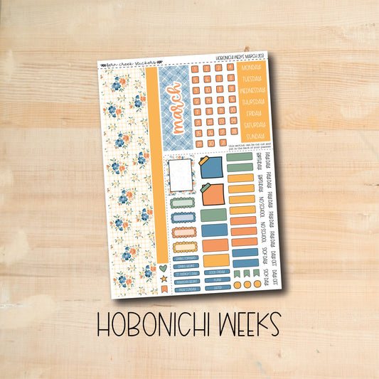 the hobonichi weeks stickers are displayed on a wooden surface